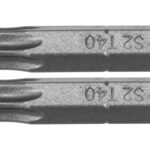 BIȚI 1/4''X25MM TORX T40, 2 BUC