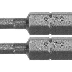 BIȚI 1/4''X25MM HEXAGONAL H3, 2 BUC